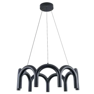 Подвесной светодиодный светильник Arte Lamp Warhol A3258LM-45BK